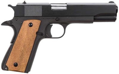Taylors & Company 1911 A1 .45 ACP Pistol 5" 8rd, Walnut Grip - $329.99