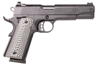 Tisas 1911 Duty B45 45 ACP Full-Size Pistol with Black Cerakote Finish and G10 Target - $479.99