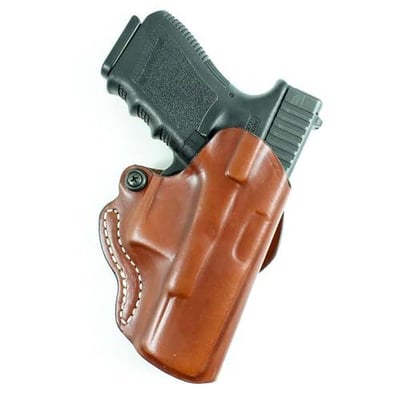 DeSantis Mini Scabbard, Gun Holster with Secure Grip, Fits Smith & Wesson J-Frame, Carry Behind the Hip, Leather Molded Pistol Holster, Tension Device, Right Hand Draw, Unisex, Black - $41.91 + FREE Shipping