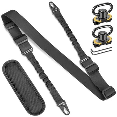 MidTen Two Point Sling with 360° Swivels and Removable Shoulder Pad - $8.49 w/code "6RYWKZPX" + FREE Shipping