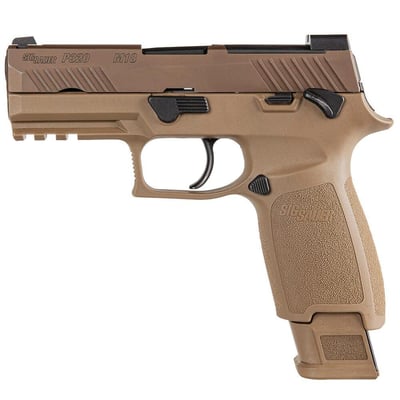 Sig Sauer P320 M18 Carry 9mm Optics Ready Coyote MS 17Rd & 21Rd Mag - $549.99 (Free Shipping over $250)