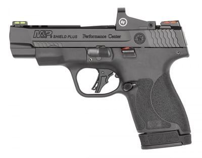 Smith and Wesson M&P9 Shield Plus Performance Center 9mm 4" Ported Barrel 13-Rounds Crimson Trace Laser - $785.99 ($9.99 S/H on Firearms / $12.99 Flat Rate S/H on ammo)