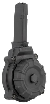 ProMag DRMA20 Standard 50rd Drum 9mm Luger Compatible w/Glock 43X/48 Black DuPont Zytel Polymer - $55.04 