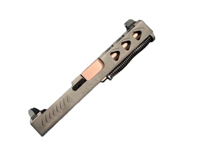 Complete Assembled Matrix Arms Arrow G19 RMR Slide Tall Sights Rose Gold Barrel - $239.99 - Free Shipping 