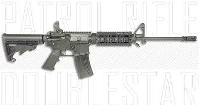 DOUBLE STAR Patrol 5.56 16" Lightweight 30rd 6-Position Hogue - $882.99 (Free S/H on Firearms)