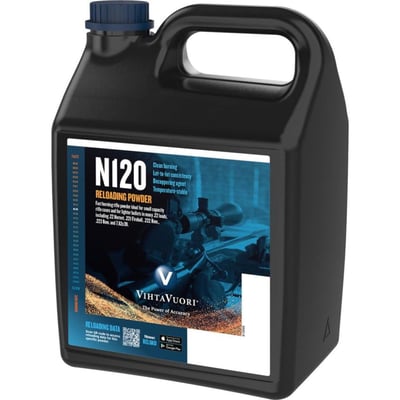 Vihtavuori N120 Rifle Powder 8lbs - $349.99