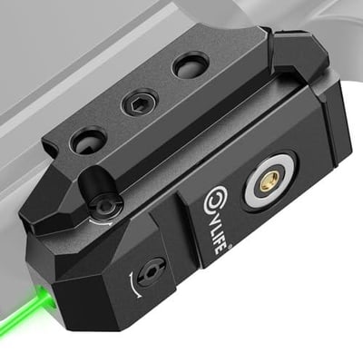 35% off CVLIFE Rechargeable Red/Green Laser Sight for Pistol, Upgraded Low-Profile Pistol Laser Sight with Magnetic Charging Port w/code A4ISXFXV - $20.53 + FREE Shipping