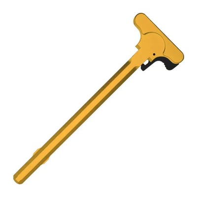 XTS AR-15 Charging Handle Anodized Gold - $11.93 