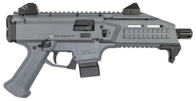 CZ Scorpion EVO 3 S1 9mm Pistol with Battleship Gray Finish (10 Round Model) - $869.99 (Add To Cart)