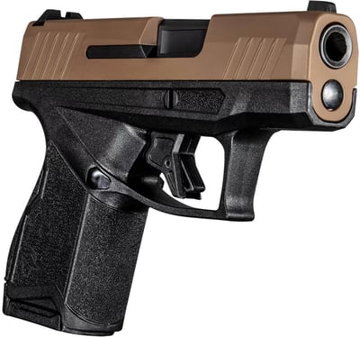 Taurus GX4 9mm 3.06" Barrel BlackSlide Black Interchangeable Backstrap Grip, 2 x 11rd Mags - $289.99