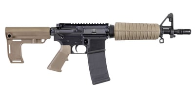 PSA AR-15 Pistol 10.5" CARBN 5.56 Nitride Classic MFT Battlelink Pistol, MFT Battlelink Pistol Stabilizer, FDE - $379.99