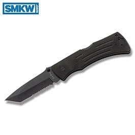 KA-BAR Mule Lockback Tanto 5Cr15 Stainless Steel Partially Serrated Blade Black G-10 Handle - $19.99 (Free S/H over $75, excl. ammo)