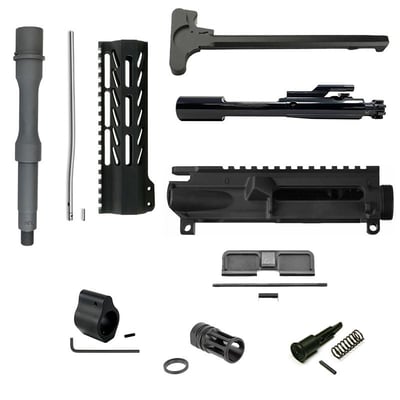 Ramlin AR15 7.5'' Pistol Complete Upper Receiver Build Kit With 7 Inch M-LOK Handguard - $278.95 after code "BUILD10"
