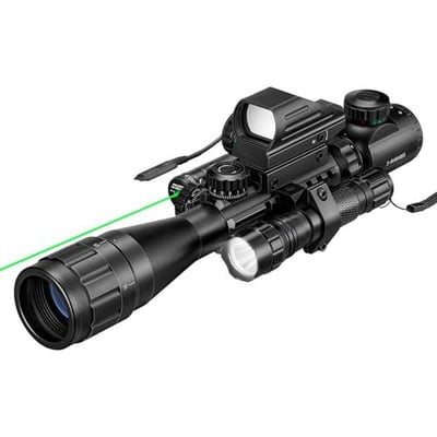 CVLIFE JackalHowl 1-4x20 LPVO Rifle Scope with Cantilever Mount, Illuminated BDC Reticle Zero Reset - $63.99 w/code "GR8BTTOZ" + FREE Shipping