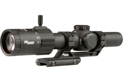 Sig Sauer Tango MSR 1-6x24mm Illuminated MSR-BDC6 SFP Black Riflescope w/Alpha-MSR Cantilevered Black Mount - $279.99 (Free S/H)