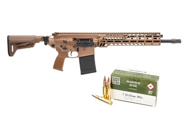 Sig Sauer MCX-Spear 16" 7.62x51 20rd M-LOK Semi-Auto Rifle + 400 rounds of Magtech 7.62x51 - $4539.99  ($8.99 Flat Rate Shipping)