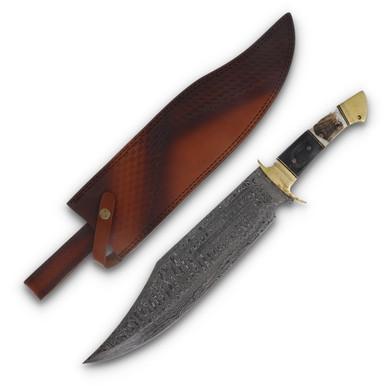 Rough Ryder Stag and Damascus Bowie - $59.34 (Free S/H over $95, excl. Ammo, Flamm.)