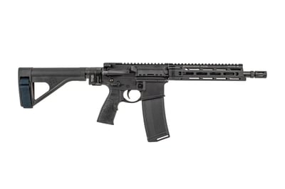 Daniel Defense DDM4 V7P Carbine Pistol 10.3" 5.56 NATO 30rd w/ 9.0" MFR M-LOK Rail and Law Tactical Adapter - $1449 