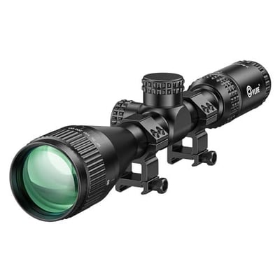 CVLIFE JackalHowl F02 3-9x40 AO Rifle Scope BDC Reticle 1 inch Tube SFP with Parallax Adjustment, 20mm Scope Rings - $47.99 w/code "INDKIIXR" + FREE Shipping