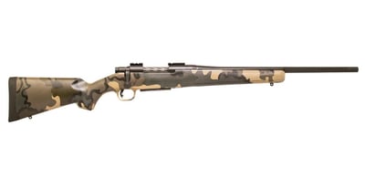Mossberg Patriot 243 Win Bolt Action Rifle with 20 Inch Fluted Barrel and KUIU Vias Camo Stock - $379.99 (Free S/H on Firearms)