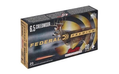 Federal 6.5 Creedmoor 130 Grain Sierra Swift Scirocco II - $29.98 