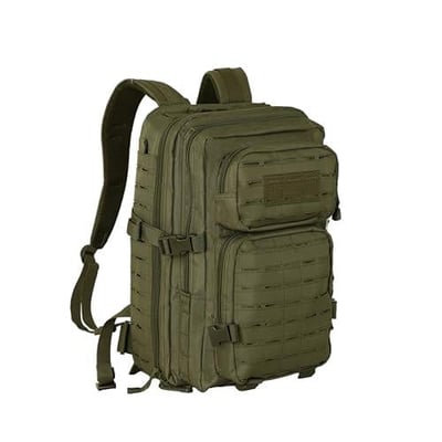 40L Tactical Backpack, Camouflage Military Bug Out Bag, Durable MOLLE Hiking Camping Gear (Green, Black) - $16.45 + FREE Shipping