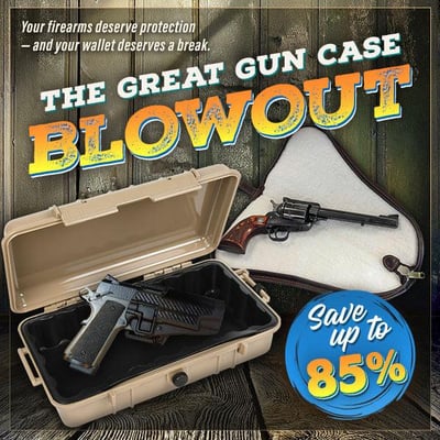 The Great Gun Case Blowout @ Field Supply from $4.49 (Free S/H over $25)