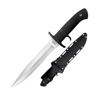 COLD STEEL OSS 8.25" Japanese AUS8A Clip Point Blade 5.125" Kray-Ex Handle Tactical Outdoor Hunting Fixed Blade Knife w/Secure-Ex Sheath - $49.98 + FREE Shipping