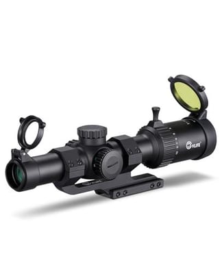 CVLIFE EagleFeather 1-10x24 LPVO Rifle Scope with 30mm Cantilever Mount, Red Green Illuminated BDC Reticle, Second Focal Plane Scope with Zero Reset - $134.99 w/code "LPVO1117" + FREE Shipping
