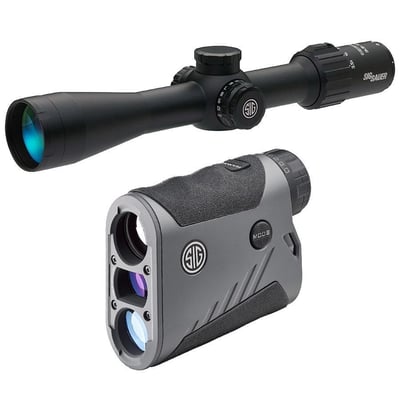 Sig Sauer BDX Combo Kit KILO1600BDX Laser Rangefinder & SIERRA3BDX Rifle Scope 3.5-10x42mm - $399.99 