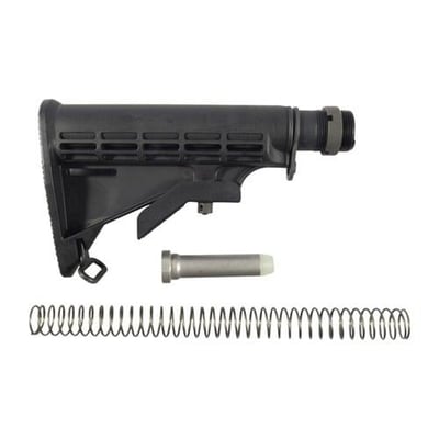 BROWNELLS - AR-15 Stock Assembly Collapsible Mil-Spec Black - $44.99