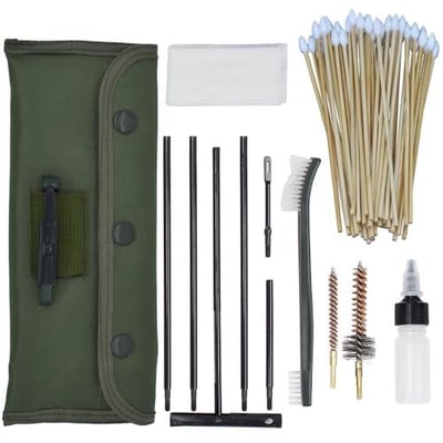 Compact Rifle Gun Cleaning Kit for .22 .223Cal 5.56mm .22LR - $9.99 + FREE Shipping