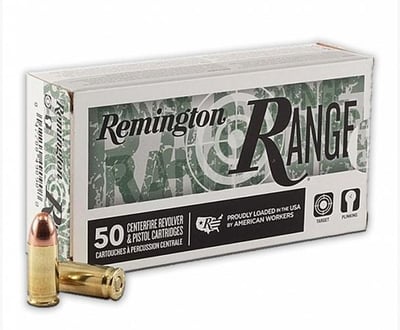 Remington Range 9mm 115 Grain FMJ Ammo, 50 Rounds - $10.89
