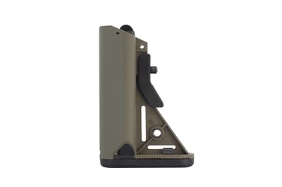 NBS SOPMOD Mil-Spec Adjustable AR-15 Stock w/ Battery Storage - OD Green - $24.95 