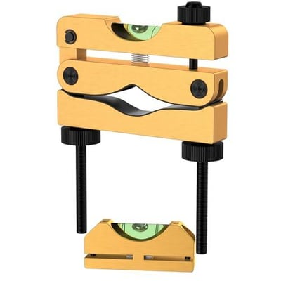 Tipfun Scope Leveling Kit with Professional Reticle Leveling System Heavy-Duty Construction Magnetic Universal Design and Storage Case (Gold) - $8.57 w/code "JKFG2014" (Free S/H over $25)