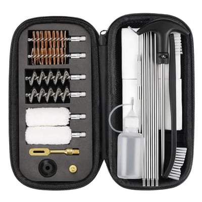 40% off CVLIFE 12 Gauge Gun Cleaning Kit, Complete Shotgun Cleaning Kit with Cleaning Rod; Gun Cleaner Supplies Include Double Consumable Cleaning Accessories, Brushes, Slotted Tip, Cleaning Pick & Patches w/code 36A5HBKH - $13.19 + FREE Shipping