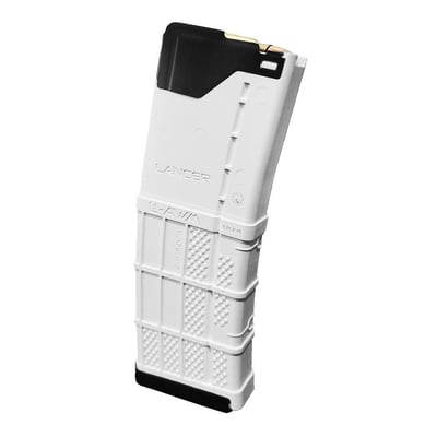 Lancer L5AWM AR-15 5.56X45 30Rd Arctic White Magazine - $9.99 