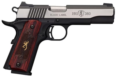 Browning 1911-380 Medallion Pro Black Label 380 ACP 4.25" 8+1 Rnd - $599.99 (Free S/H on Firearms)