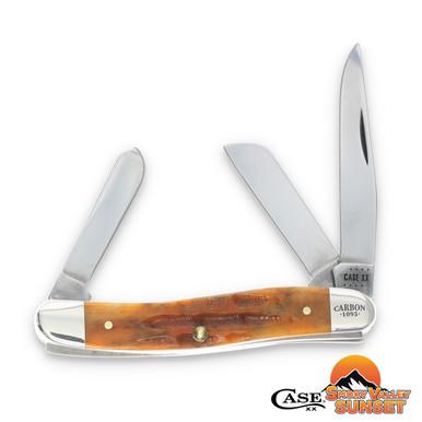 Case SMKW Exclusive Medium Stockman Folding Knife Smoky Valley Sunset Autumn Bone - $82.99 (Free S/H over $95, excl. Ammo, Flamm.)