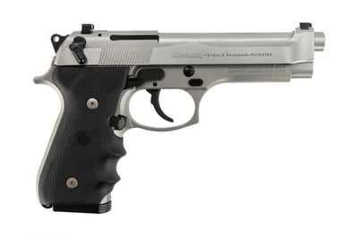 Beretta 92FS Brigadier Inox 9mm 4.9" 15Rds Black / Stainless - $789.99 