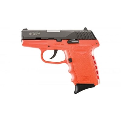SCCY CPX-2 Black / Orange 9mm 3.1-inch 10Rd - $198.94 (grab a quote) ($9.99 S/H on Firearms / $12.99 Flat Rate S/H on ammo)