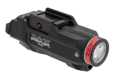 Streamlight TLR 10 Flex Rail Mount Weapon Light with Red Laser - High/Low Switch - 1000 Lumens - $169.99