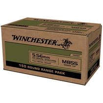 Winchester M855 5.56 NATO 62GR SS109 Green Tip FMJ 200 Rounds - $109.99 