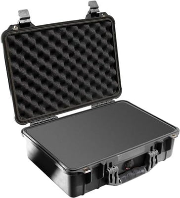 Pelican 1500 Case With Foam (Black) - $99.95 (See price in cart) + Free Shipping