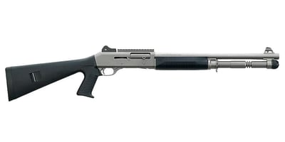 Benelli M4 Tactical 12 Gauge Semi-Automatic Shotgun with Titanium Cerakote Barrel - $1999
