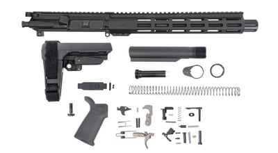 PSA 10.5" Pistol-Length 300AAC Blackout 1/8 Nitride 12" Lightweight Hex M-Lok MOE EPT SBA3 Pistol Kit - $449.99