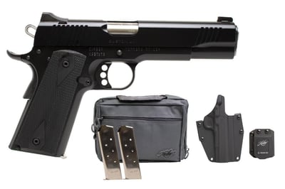 Kimber 1911 Custom LW 45ACP Pistol Club Bundle with 3 Mags, Holsters and Range Bag - $629.95 (Free S/H on Firearms)