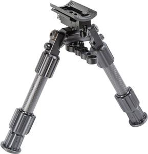 Caldwell 1092515 Accumax Premium Carbon Fiber Bipod 6-9" Gray - $77.99 