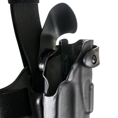 Safariland ALS Drop-Rig Tactical Holster For Glock 4.6" Left Hand Black STX Tactical Finish - $125