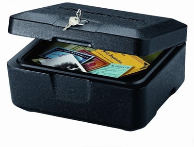 SentrySafe 500 FIRE-SAFE Box, 0.16 Cubic Feet, Black - $19.72 + FS over $49 (Free S/H over $25)